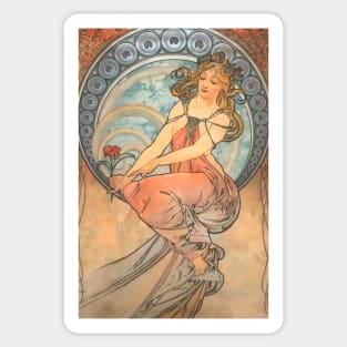 Rainbows, Mucha Sticker